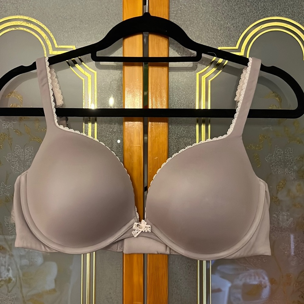 Victoria’s Secret body by Victoria push-up size 36D. Light purple/grayish